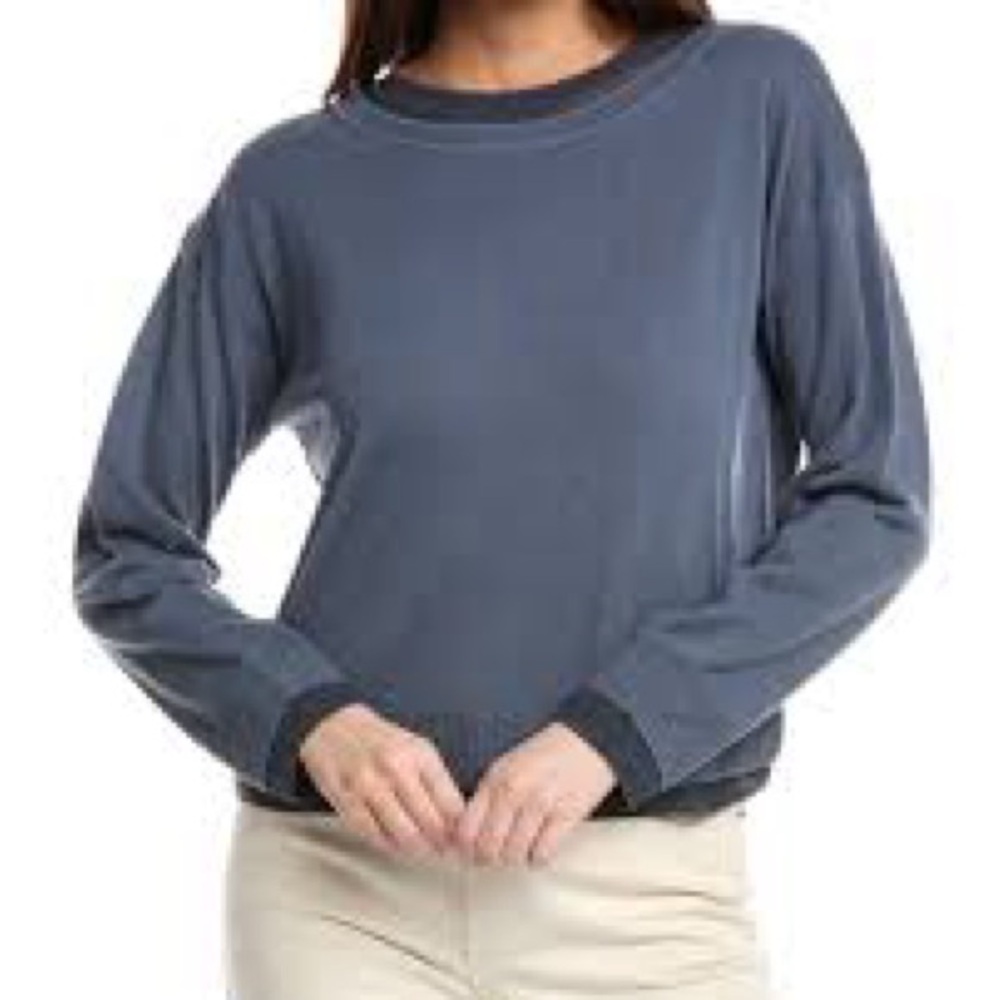 Vince Luxury Cashmere Women's Blue Sweater